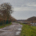Schlammiger Radweg