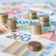 Münzen und Geldscheine, Euro, Finanzen, Haushalt