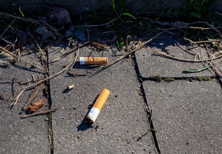 Was tun wir gegen Zigarettenstummel?